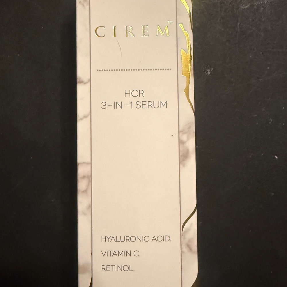 HCR 3-in-1 Serum - Elegant White and Gold